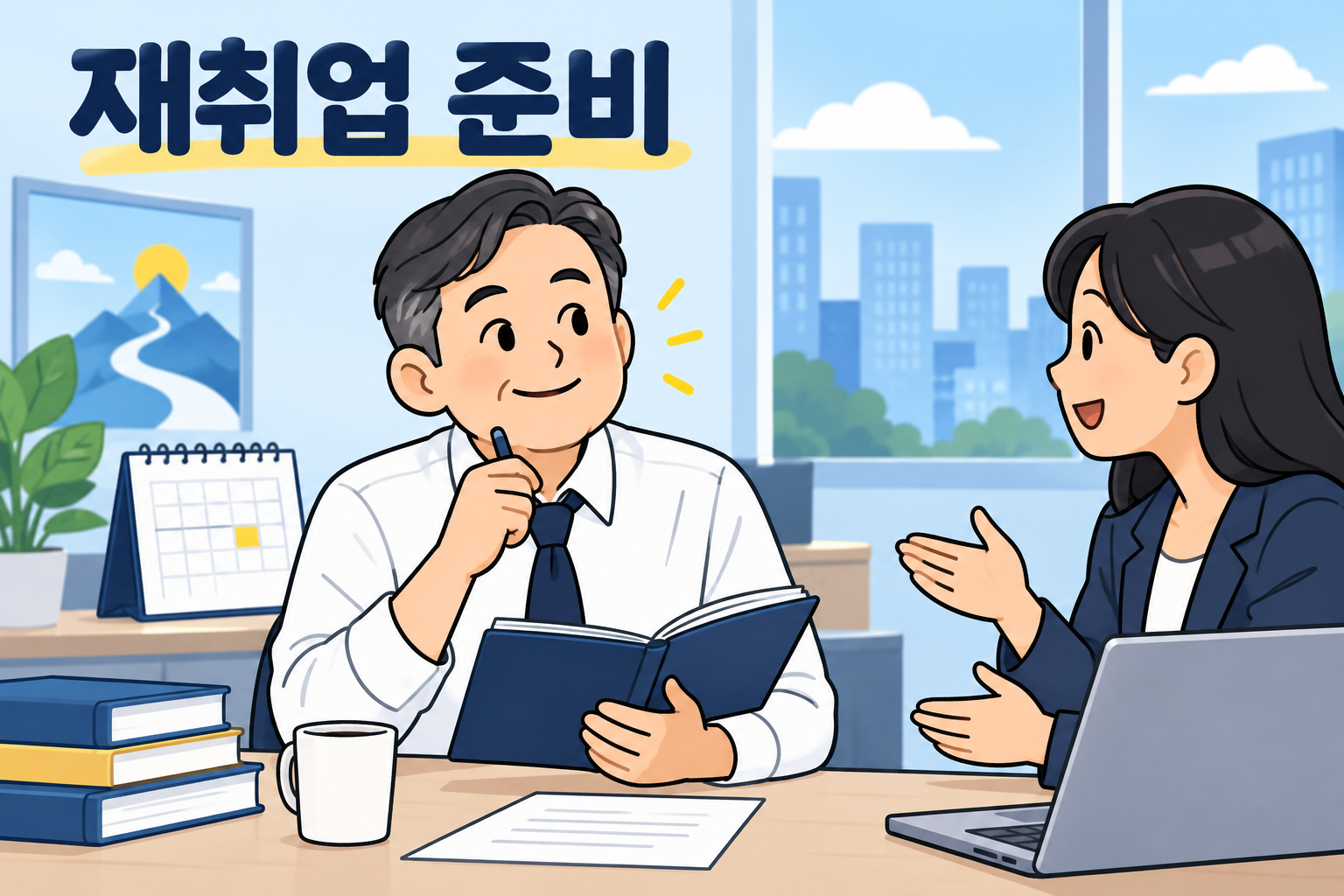퇴직 전에 준비하는 중장년 재취업: 상담에 가져갈 경력 정리표