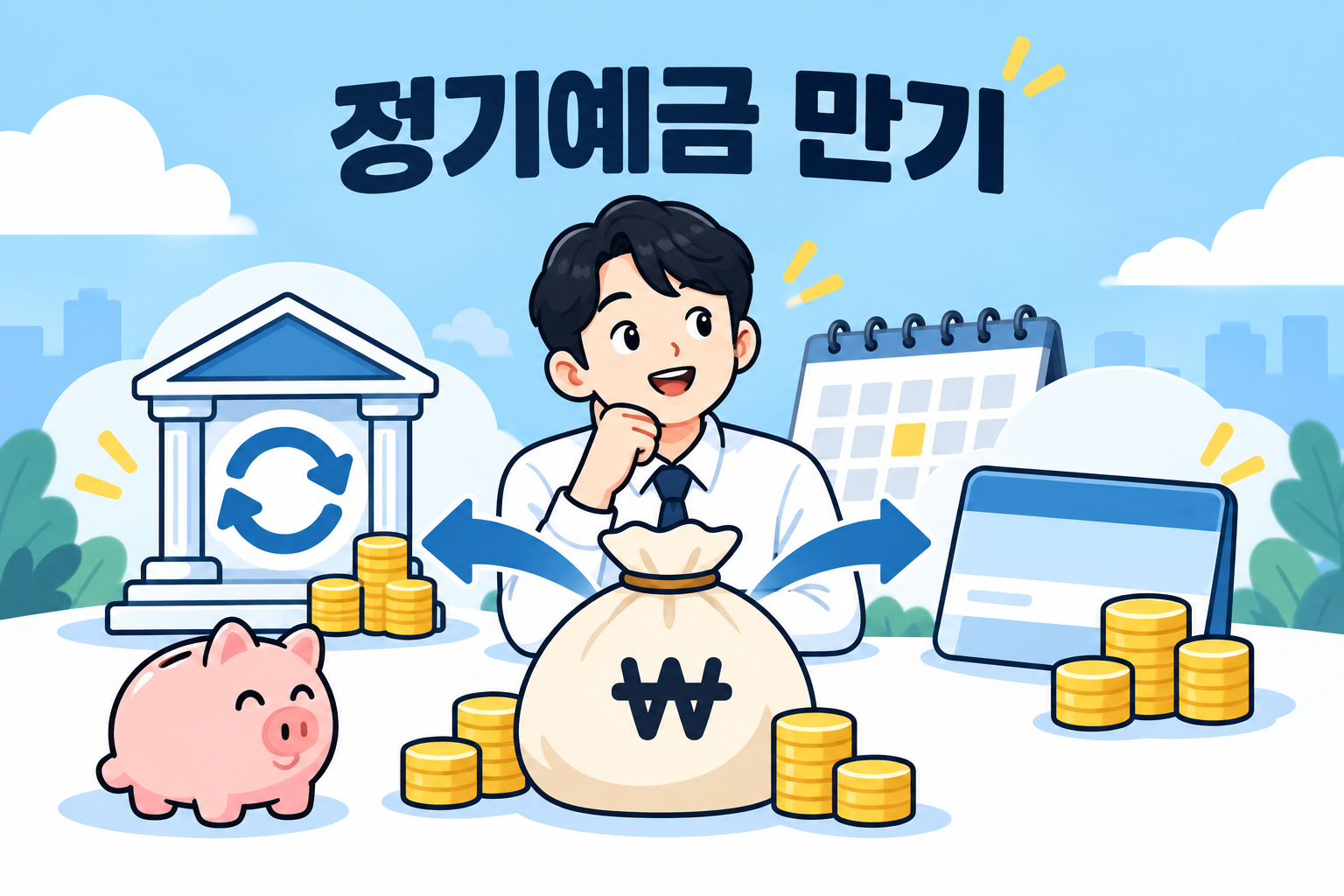 정기예금 만기인데 입금이 없다면? 자동재예치와 입금 계좌 확인 순서