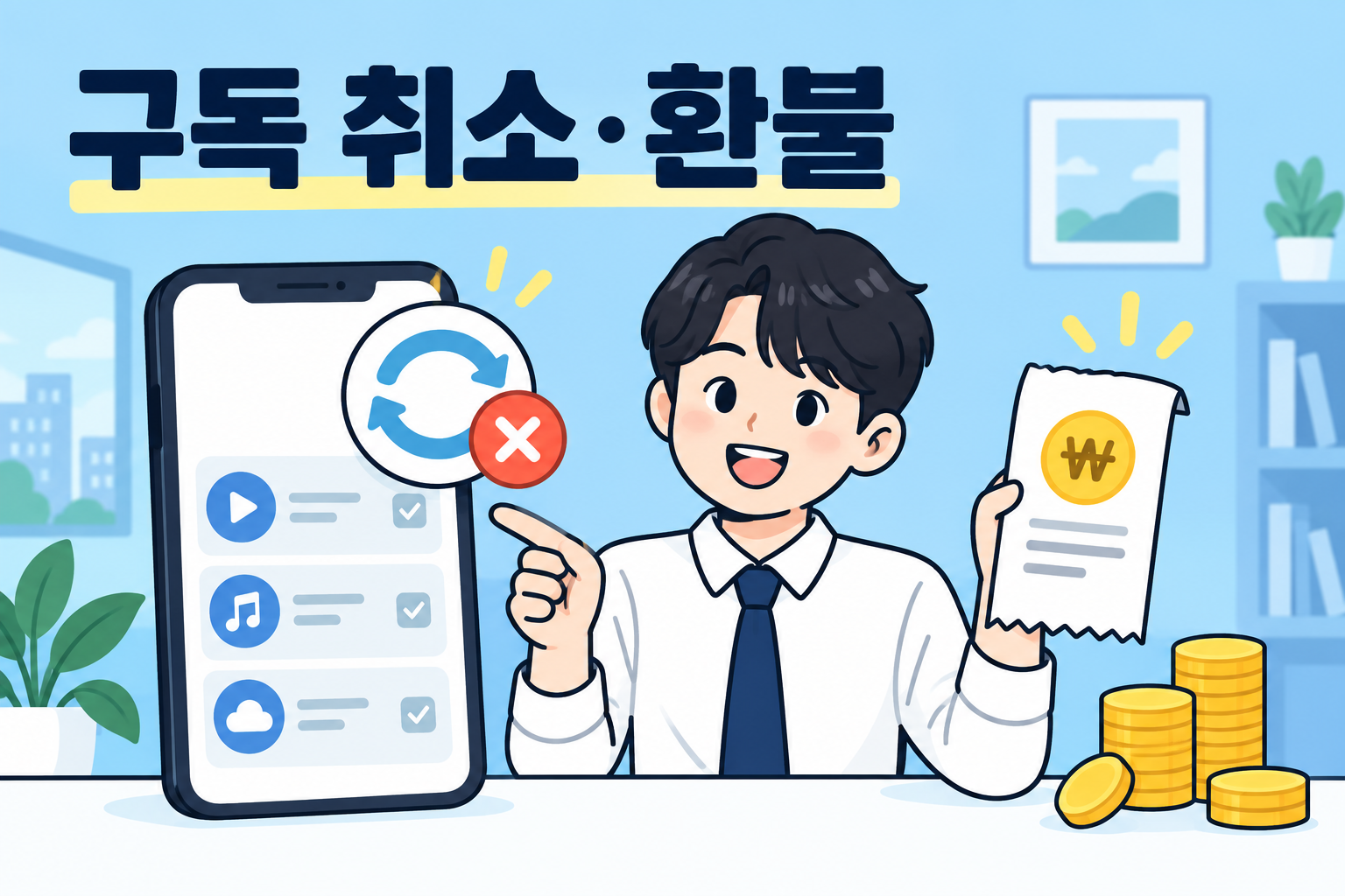 아이폰 구독 취소와 환불은 다릅니다: 청구 계정부터 확인하는 순서